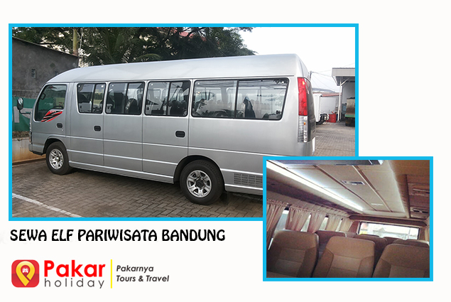 harga sewa elf pariwisata bandung