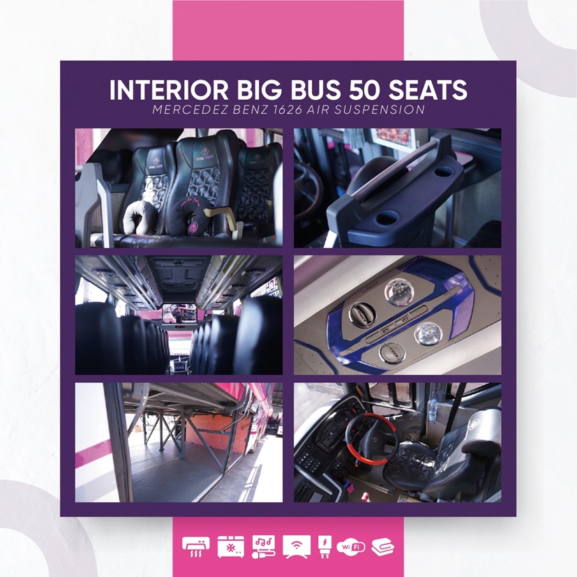 Big Bus Seat 50 Interior